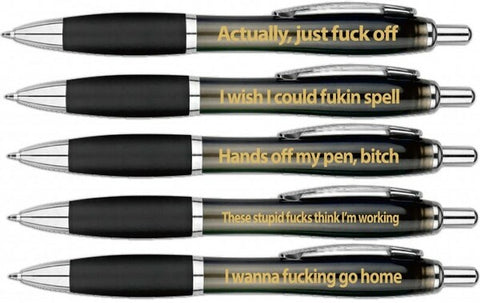 Outrageous Office Pens Party Gift by Hott Products - Party Gifts and Novelties
