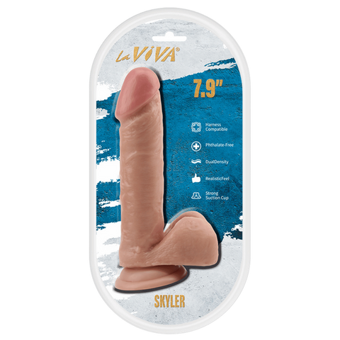 Rockstar Dildo Randy 7 Inch Realistic by La Viva - Realistic Dildos