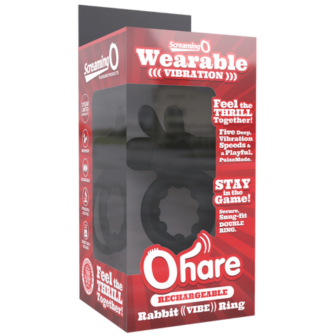Ohare Rechargeable Vibrating Cock Ring by Screaming O - Vibrating Cock Rings