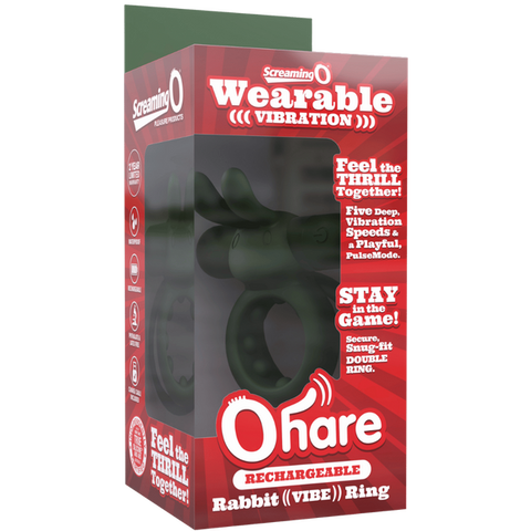Ohare Rechargeable Vibrating Cock Ring by Screaming O - Vibrating Cock Rings