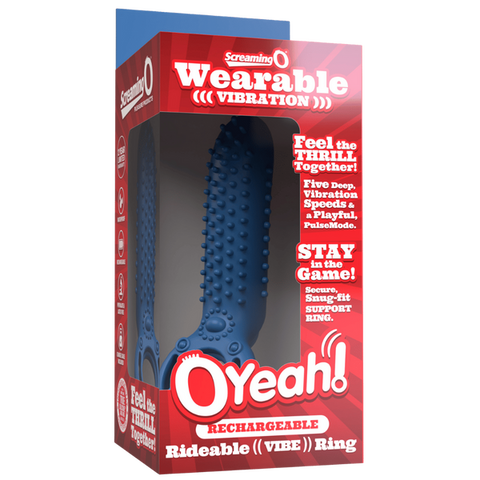 Rechargeable OYeah Vibrating Cock Ring by Screaming O - Vibrating Cock Rings