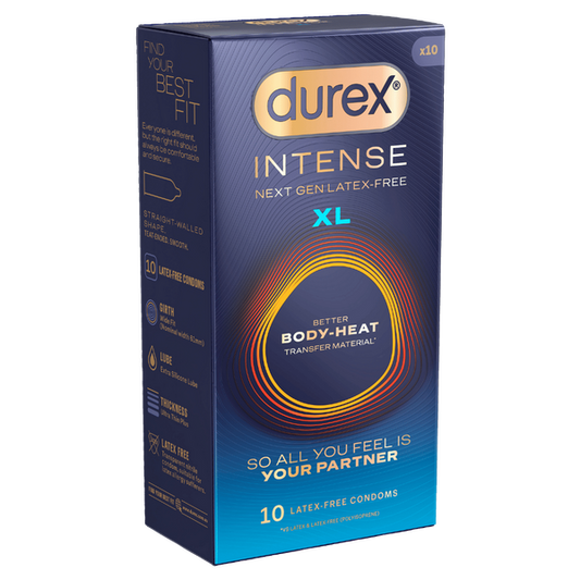 Intense 10's Condom XL by Durex - Condoms