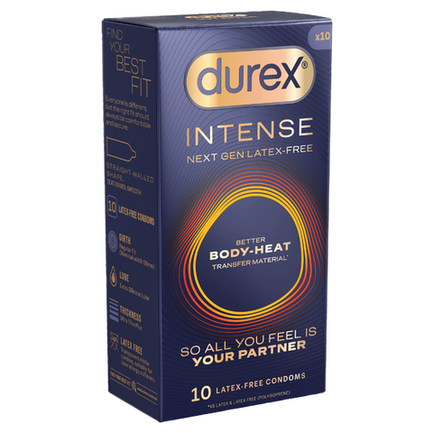 Intense 10's Condom Regular by Durex - Condoms