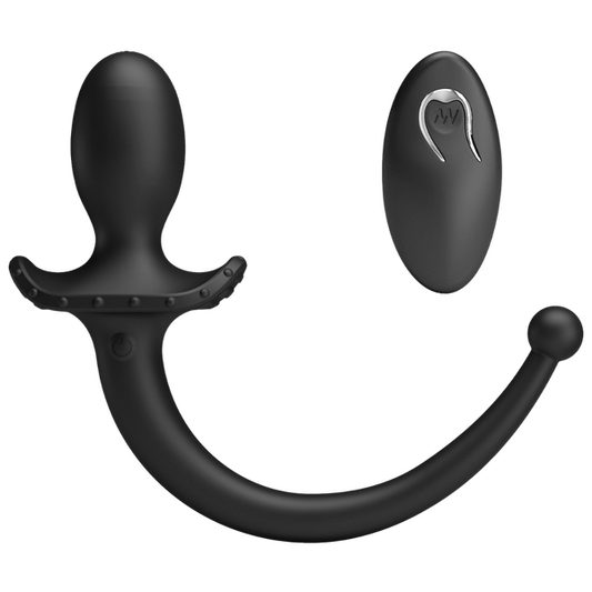 Remote Control Vibrating Butt Plug Tail by Baile - Butt Plugs