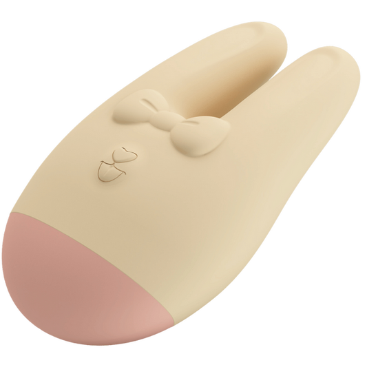 Bunny Rechargeable Silicone Clitoral Vibrator by Baile - Clit Ticklers and Pulsators
