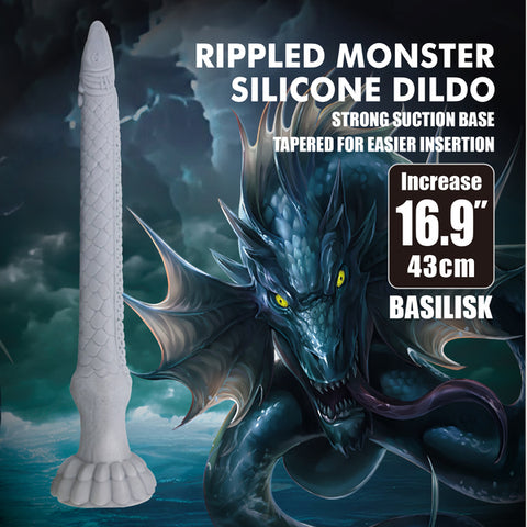 Basilisk 16.9" Realistic Dildo by Baile - Realistic Dildos