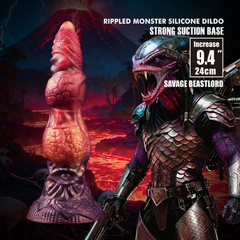 Savage Beastlord 9.4" Realistic Dildo by Baile - Realistic Dildos