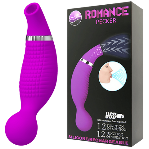 Rechargeable Romance Pecker Clit Vibrator by Baile - Clit Ticklers and Pulsators