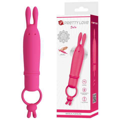 Bunny Finger Vibrator Delia by Baile - Finger and Tongue Vibrators