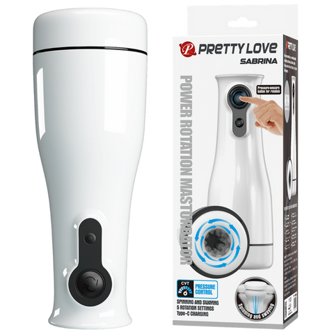 Rechargeable Sabrina Rotating Masturbator by Baile - Masturbators and Strokers