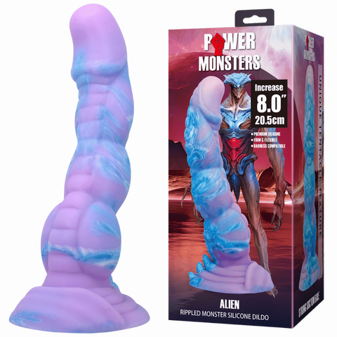 Alien 8" Realistic Dildo by Baile - Realistic Dildos