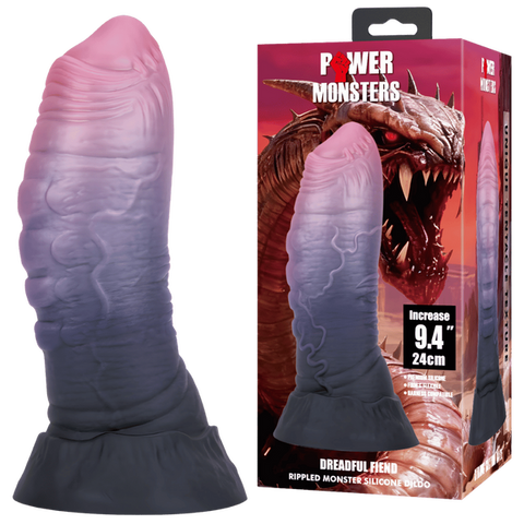 Dreadful Fiend 9.4" Realistic Dildo by Baile - Realistic Dildos