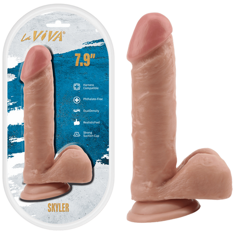 Rockstar Dildo Randy 7 Inch Realistic by La Viva - Realistic Dildos