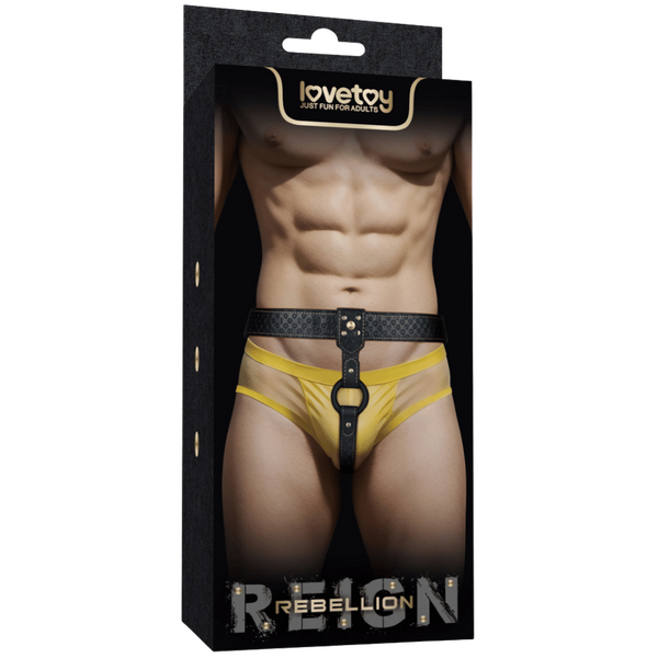 Lovetoy Adjustable Velcro Waistband Strap-On Harness - Strap On Sextoys