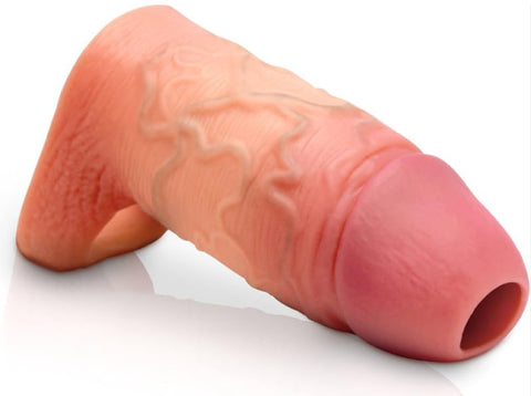 JOCK Enhancers Silicone Penis Sleeve 1 Inch by Curve Toys - Penis Sleeves and Extenders