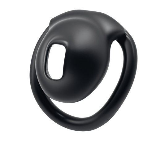 Love In Leather Micro Cock Cage with Urethral Opening