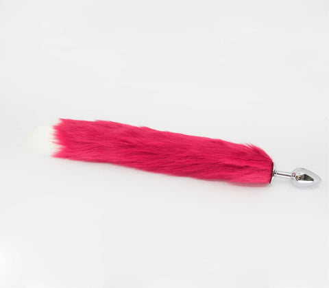 Fox Tail Aluminium Alloy Butt Plug Small - Butt Plugs