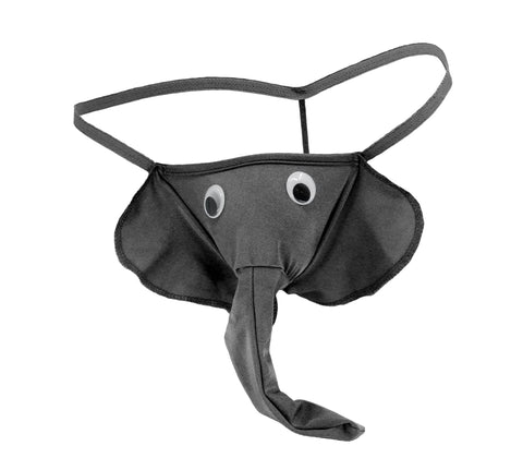 Mens Novelty Elephant G-String by Love In Leather - Jocks and G-Strings