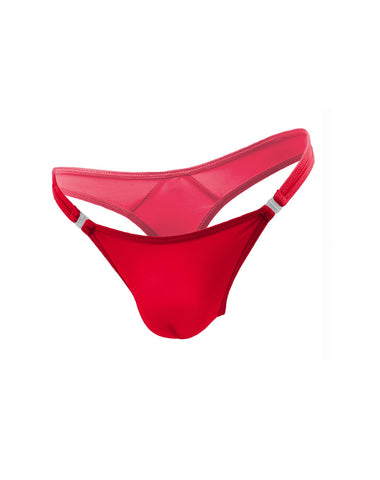 Mens Quick Release Lycra G-String S M by Love In Leather - Jocks and G-Strings