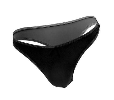 Plain Mens Lycra G-String S/M by Love In Leather - Jocks and G-Strings