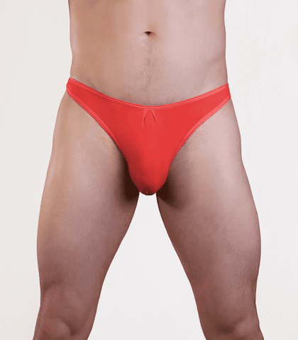 Plain Mens Lycra G-String S/M by Love In Leather - Jocks and G-Strings