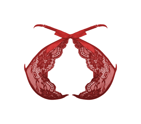 Crotchless Panties With Adjustable Slider Os - G-Strings, Panties and Shorts