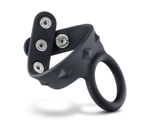 Adjustable Silicone Cock Rings by Love In Leather - Stretchy Cock Rings
