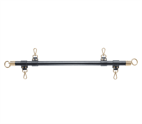 Faux Leather BDSM Bar Shackle by Love In Leather - Spreaders and Hangers