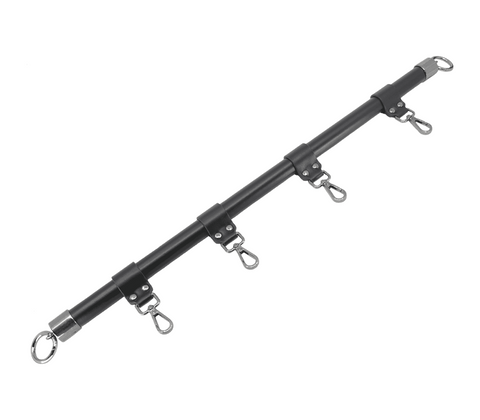 Faux Leather BDSM Bar Shackle by Love In Leather - Spreaders and Hangers
