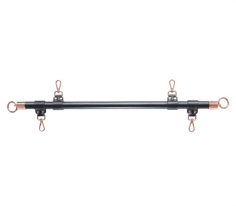 Faux Leather BDSM Bar Shackle by Love In Leather - Spreaders and Hangers