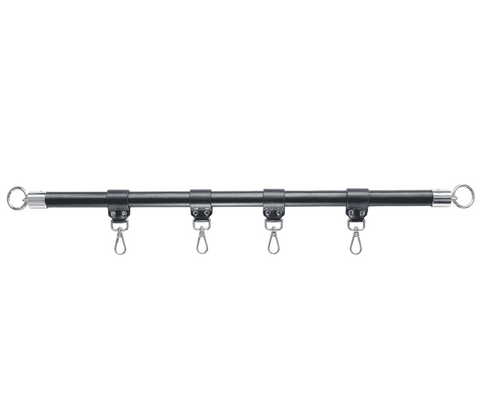 Faux Leather BDSM Bar Shackle by Love In Leather - Spreaders and Hangers
