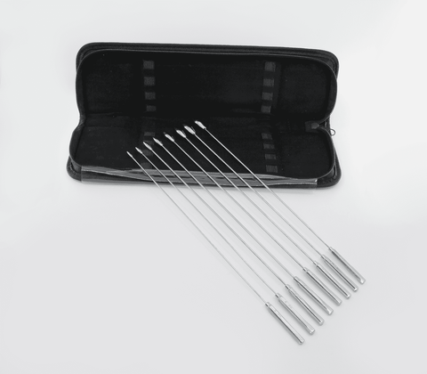 8 Piece Rosebud Dilator Sounding Kit by Love In Leather - Urethral Sounds