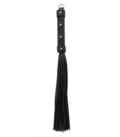 BDSM Flogger With Coloured Hardware by Love In Leather - Whips And Crops