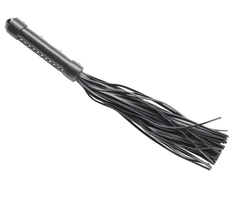 BDSM Flogger With Coloured Hardware by Love In Leather - Whips And Crops