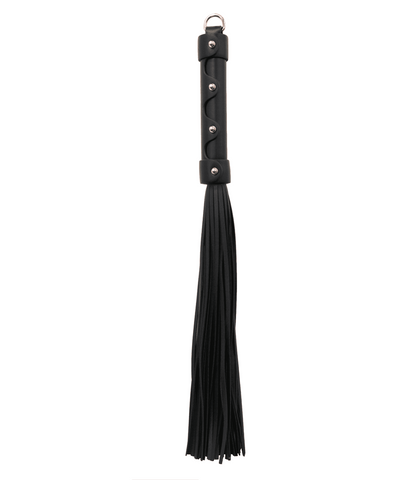 BDSM Flogger With Coloured Hardware by Love In Leather - Whips And Crops