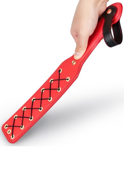 Lovetoy 15 Inches Rebellion Reign Bondage Rope Paddle - Paddles And Slappers