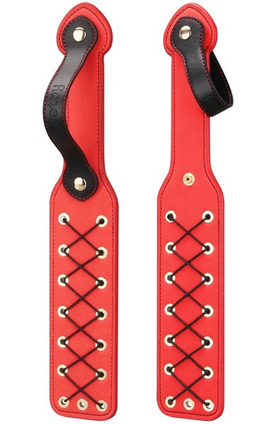 Lovetoy 15 Inches Rebellion Reign Bondage Rope Paddle - Paddles And Slappers