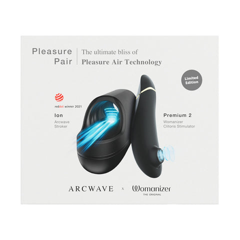 Pleasure Pair Arcwave Ion Womanizer Premium 2 Stroker - Masturbators and Strokers