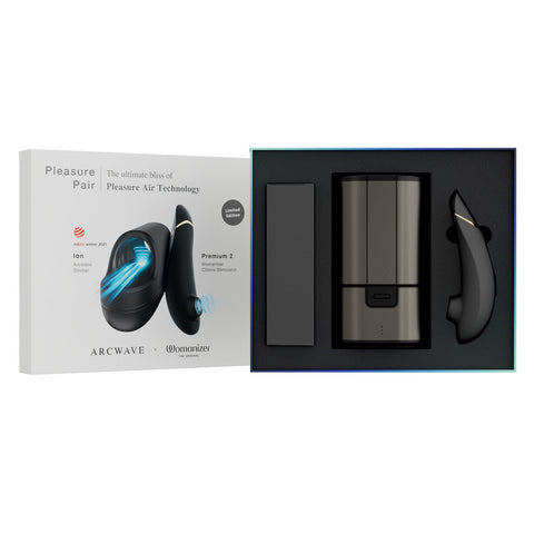 Pleasure Pair Arcwave Ion Womanizer Premium 2 Stroker - Masturbators and Strokers