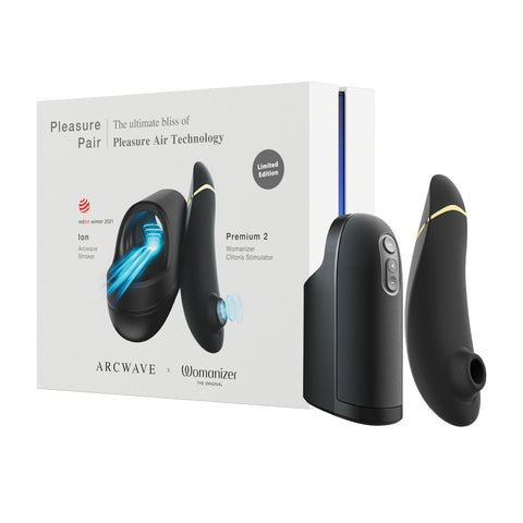 Pleasure Pair Arcwave Ion Womanizer Premium 2 Stroker - Masturbators and Strokers