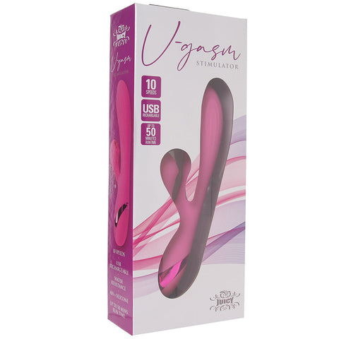 V-Gasm Rabbit Style G-Spot Vibrator by Cousins Group - Rabbit Vibrators