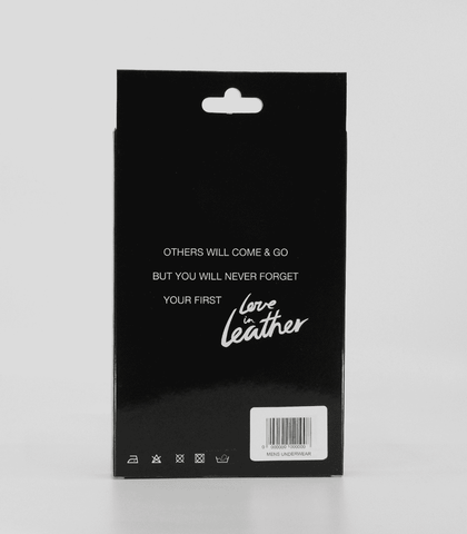 Plain Mens Lycra G-String L/XL by Love In Leather - Jocks and G-Strings
