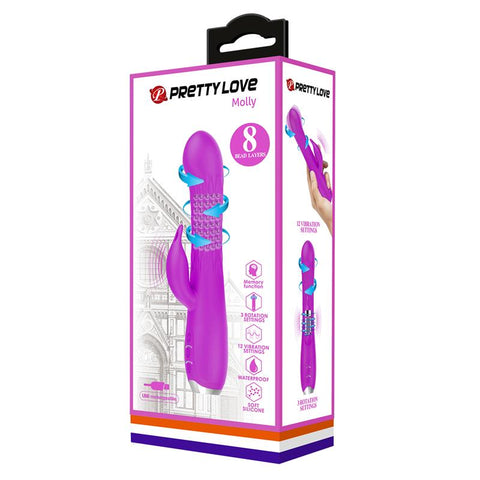 Rechargeable and Rotating Rabbit Vibrator by Baile - Rabbit Vibrators
