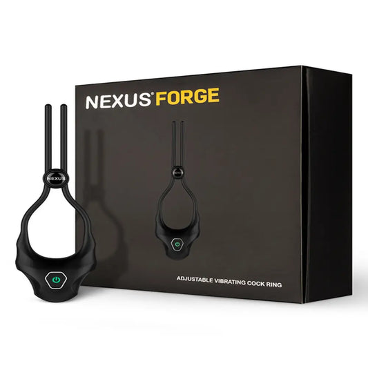 Nexus Forge - Customizable Vibrating Cock Ring for Shared Pleasure