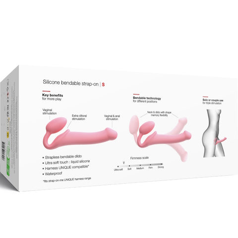 Bendable Strap-On Flexible Dildo by Strap-on-me - Strap On Sextoys
