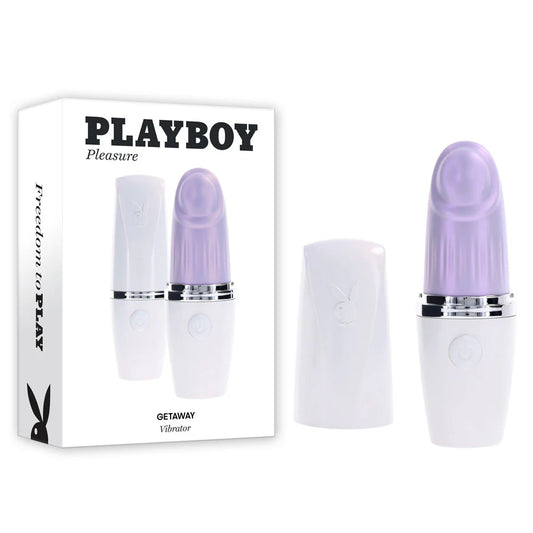 Playboy Pleasure GETAWAY - Compact Clitoral Stimulator for Discreet Enjoyment