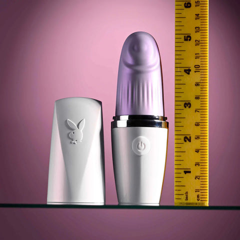 Playboy Pleasure GETAWAY Tapping Stimulator Clit Vibrator - Clit Ticklers and Pulsators