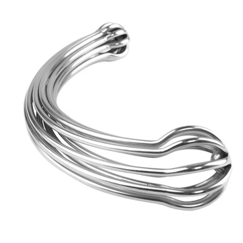Pure wand hollow out stainless steel butt plug by BDStyle - Steel Sex Toys