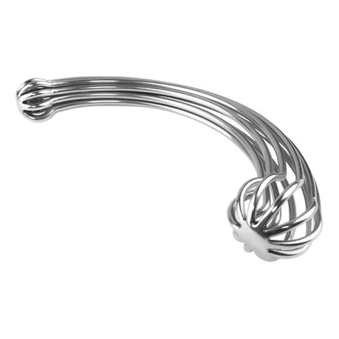 Pure wand hollow out stainless steel butt plug by BDStyle - Steel Sex Toys