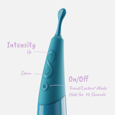 I Rechargeable Rotating Clitoral Stimulator by Zumio - Clit Ticklers and Pulsators
